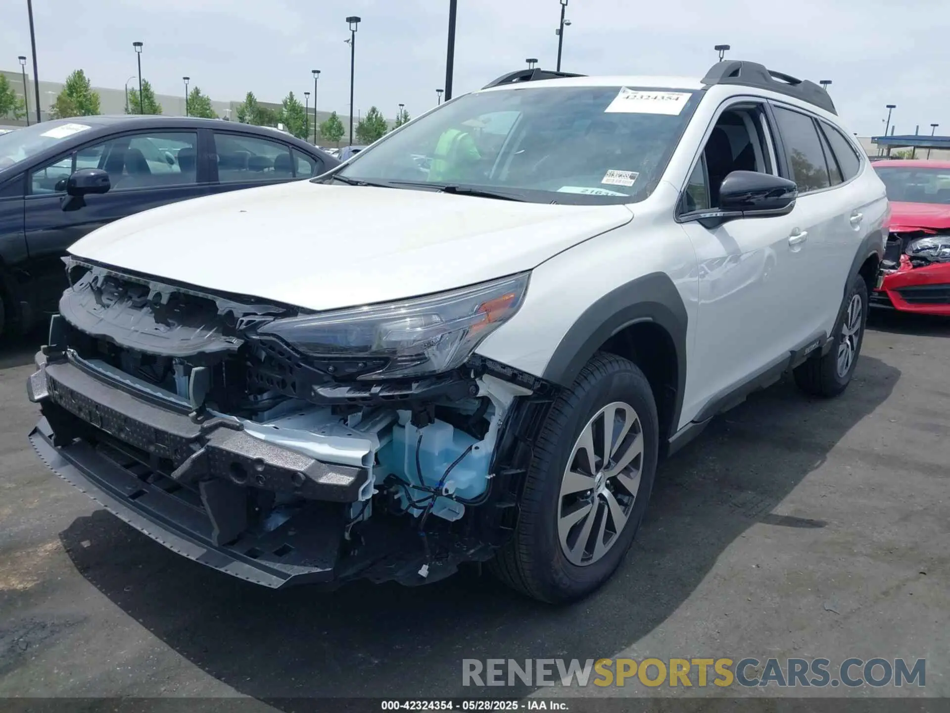 2 Photograph of a damaged car 4S4BTADC3S3200944 SUBARU OUTBACK 2025