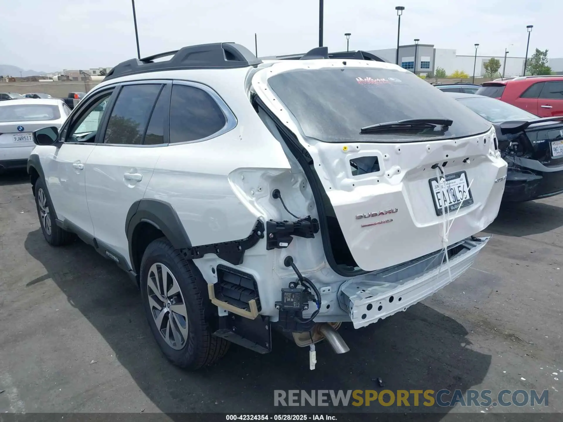 3 Photograph of a damaged car 4S4BTADC3S3200944 SUBARU OUTBACK 2025