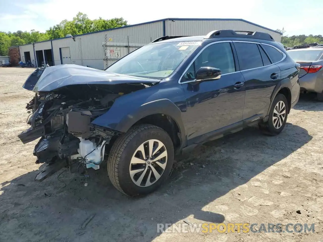 1 Photograph of a damaged car 4S4BTADC4S3109861 SUBARU OUTBACK 2025