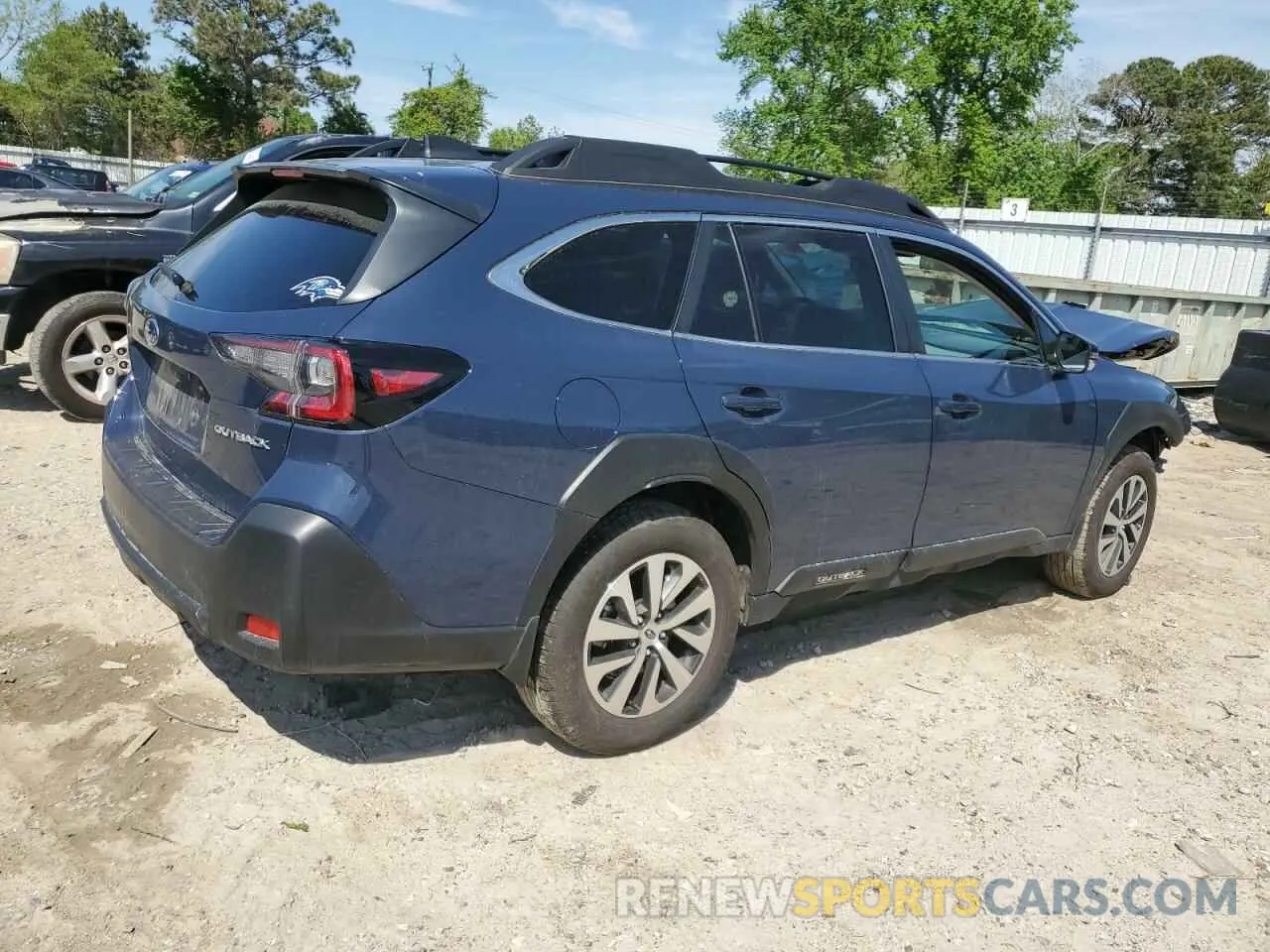 3 Photograph of a damaged car 4S4BTADC4S3109861 SUBARU OUTBACK 2025