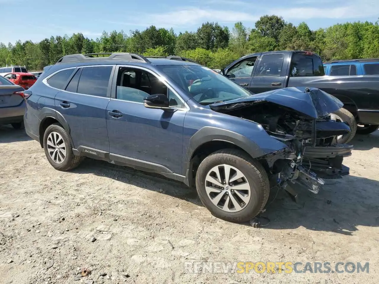 4 Photograph of a damaged car 4S4BTADC4S3109861 SUBARU OUTBACK 2025