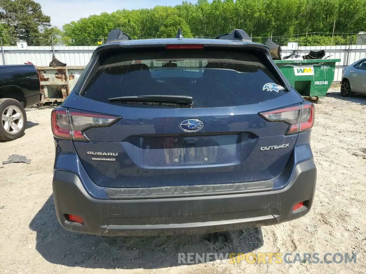 6 Photograph of a damaged car 4S4BTADC4S3109861 SUBARU OUTBACK 2025