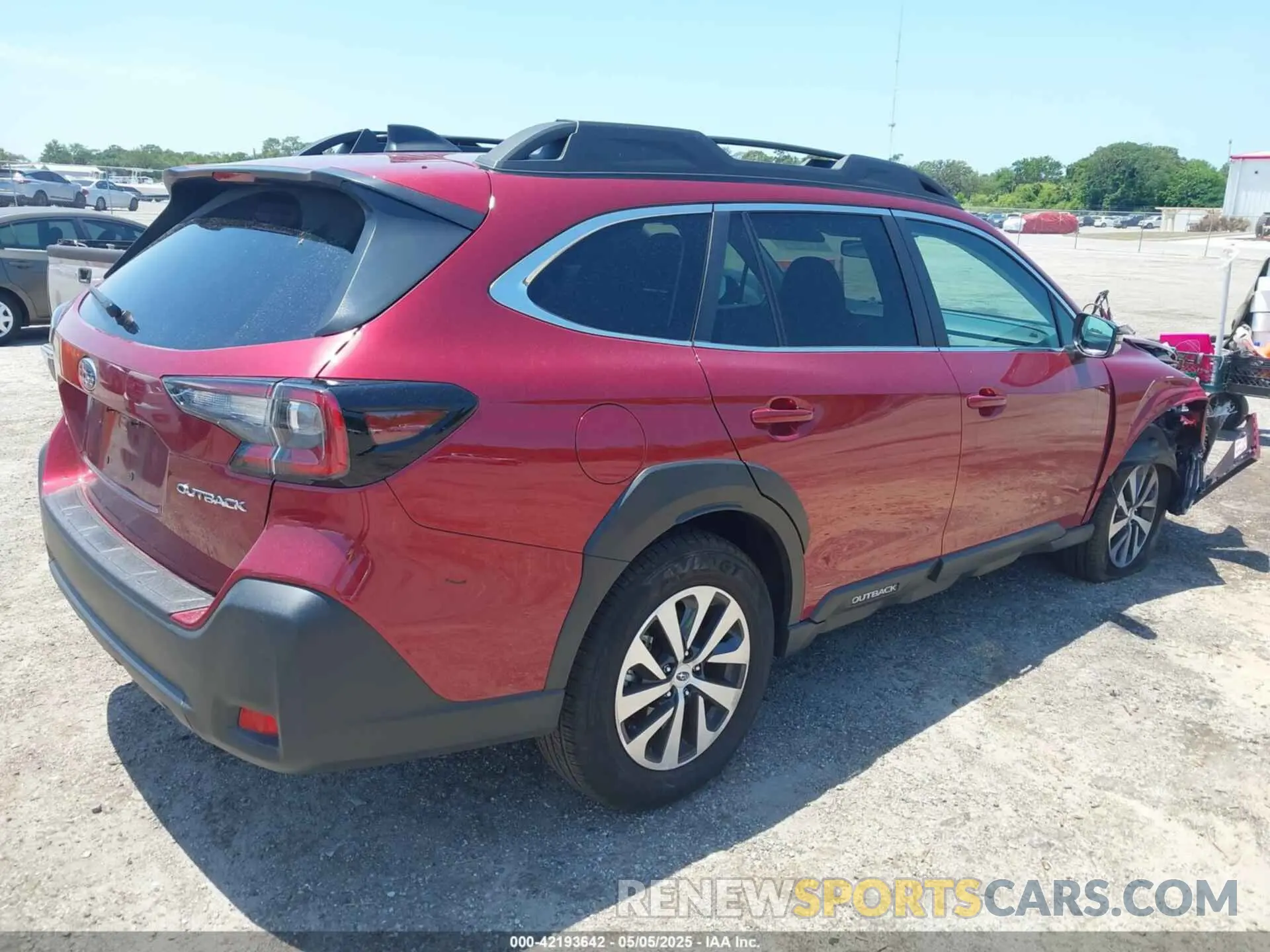4 Photograph of a damaged car 4S4BTADC4S3163354 SUBARU OUTBACK 2025