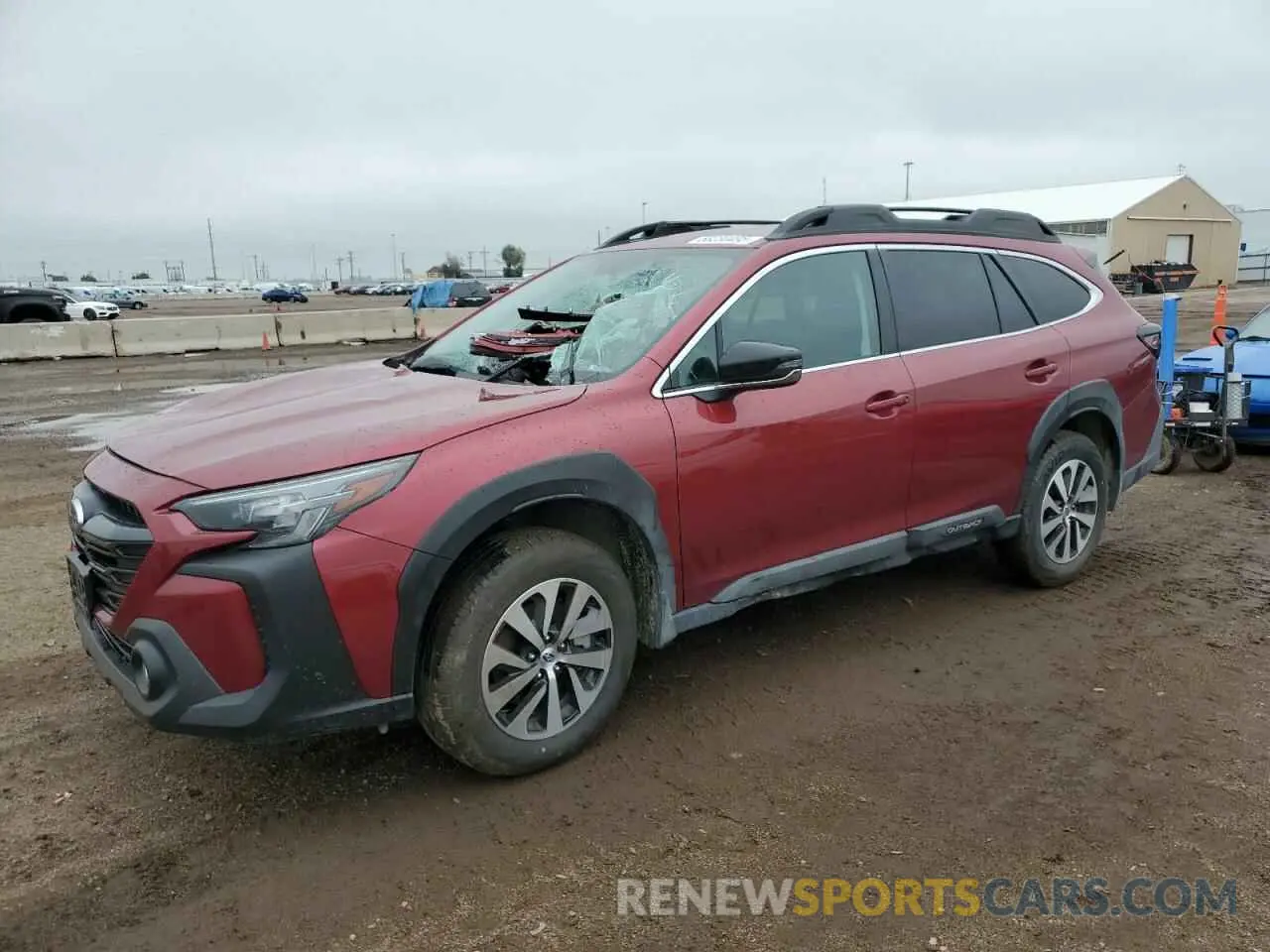 1 Photograph of a damaged car 4S4BTADC5S3165775 SUBARU OUTBACK 2025