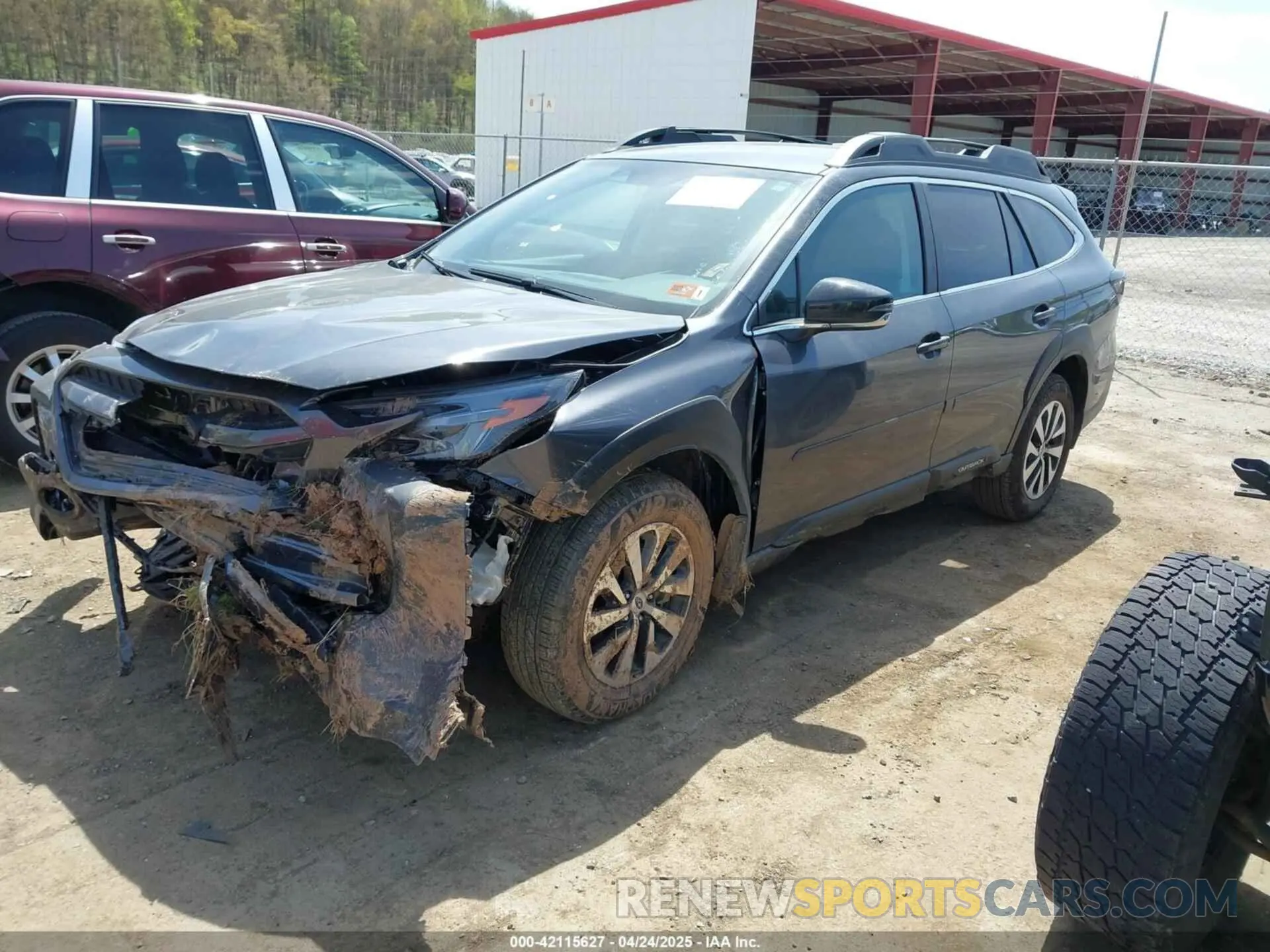 2 Photograph of a damaged car 4S4BTADC5S3211153 SUBARU OUTBACK 2025
