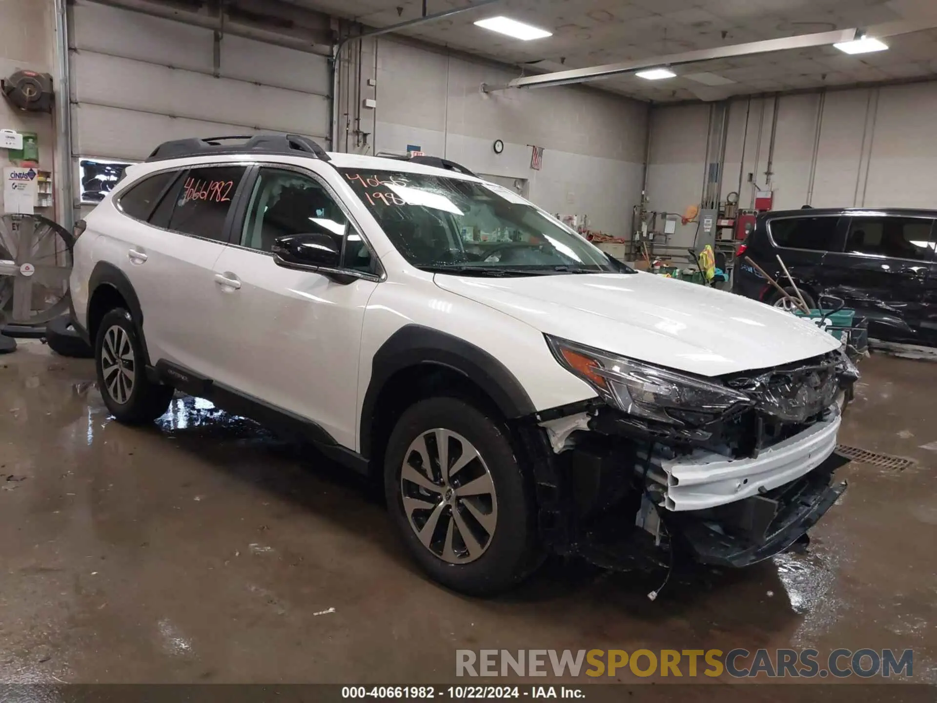 1 Photograph of a damaged car 4S4BTADC6S3129321 SUBARU OUTBACK 2025