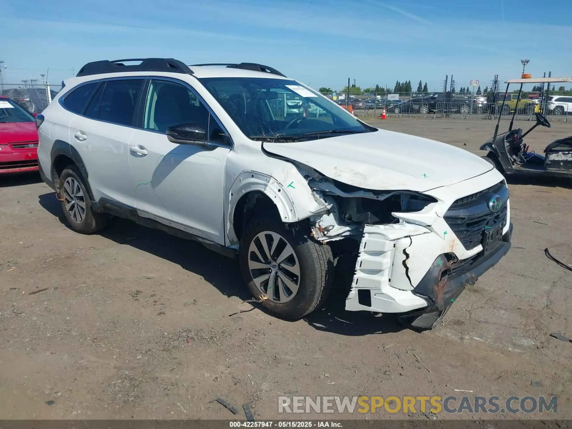 1 Photograph of a damaged car 4S4BTADC6S3162819 SUBARU OUTBACK 2025