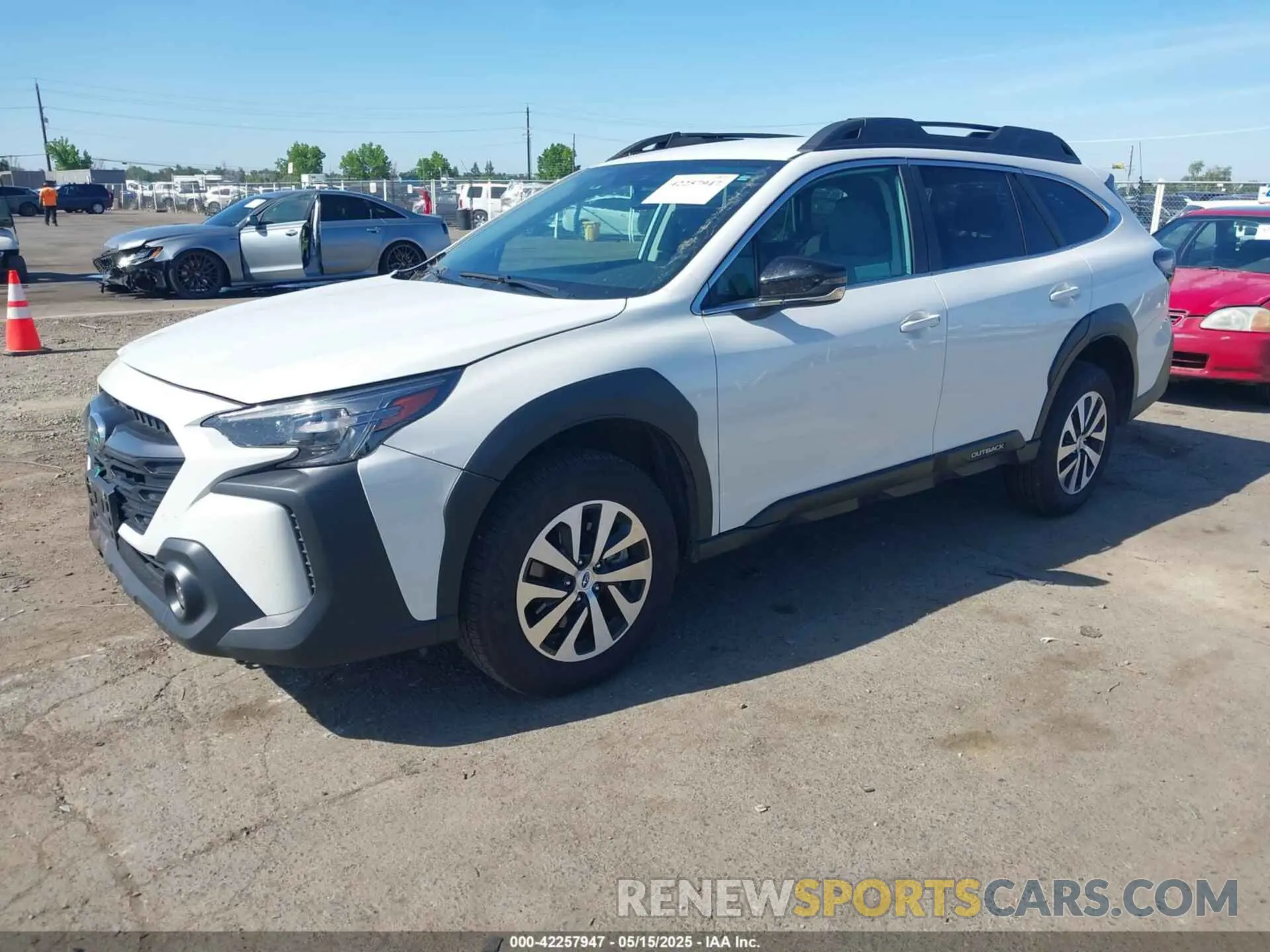 2 Photograph of a damaged car 4S4BTADC6S3162819 SUBARU OUTBACK 2025