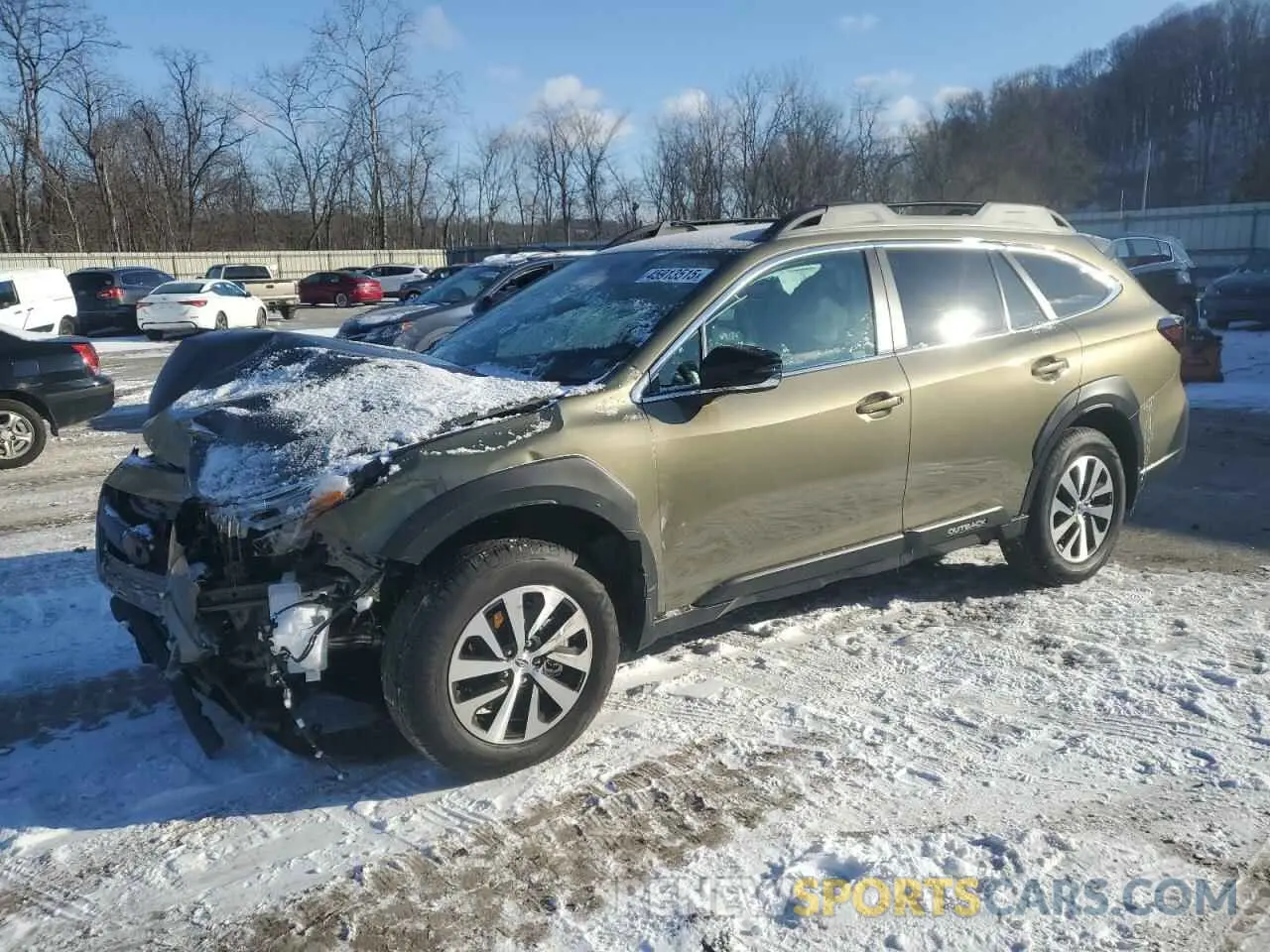 1 Photograph of a damaged car 4S4BTADC6S3179197 SUBARU OUTBACK 2025