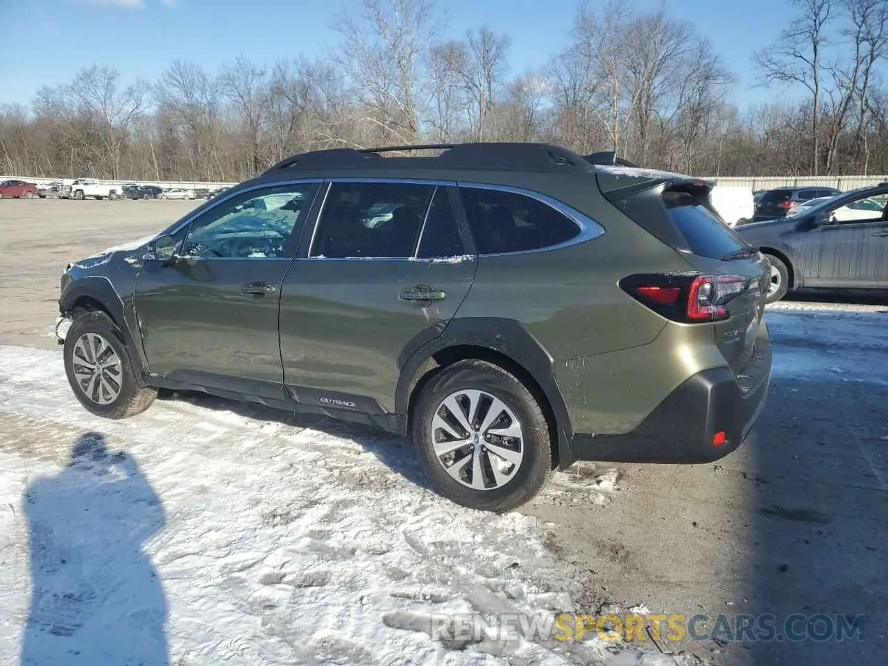 2 Photograph of a damaged car 4S4BTADC6S3179197 SUBARU OUTBACK 2025