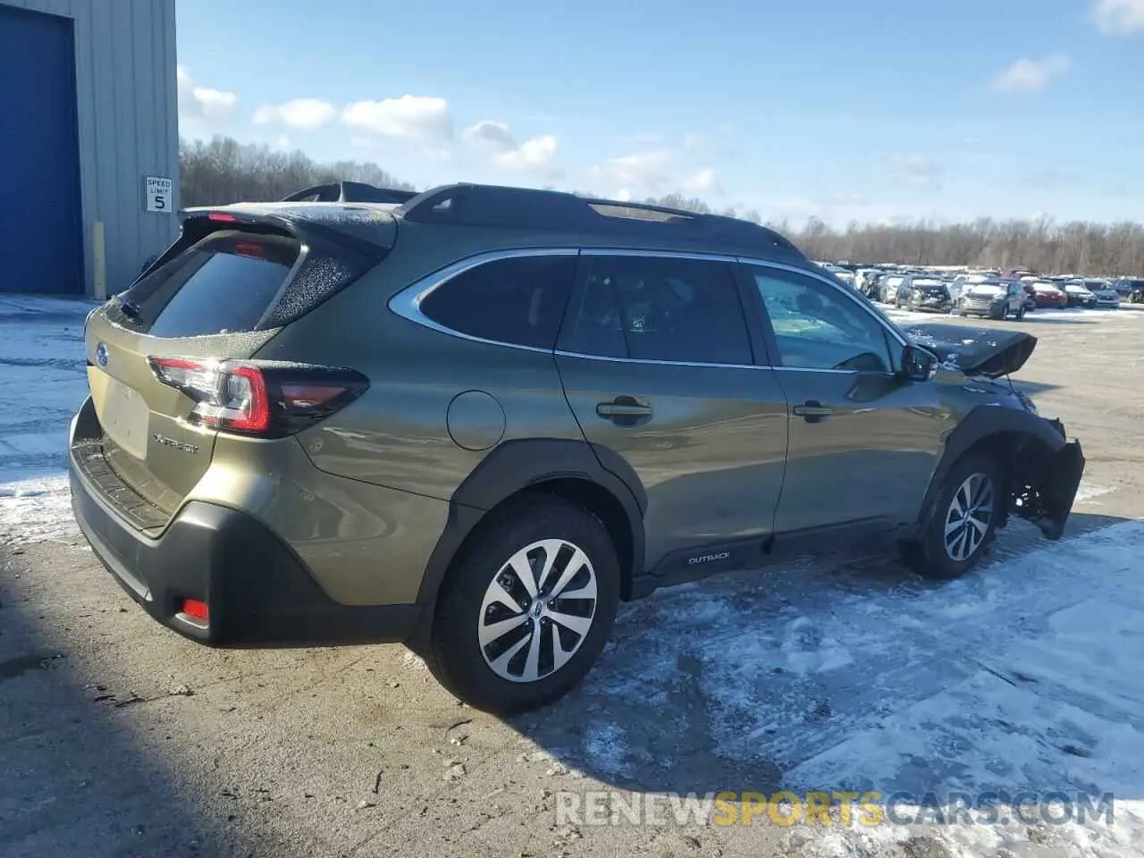 3 Photograph of a damaged car 4S4BTADC6S3179197 SUBARU OUTBACK 2025
