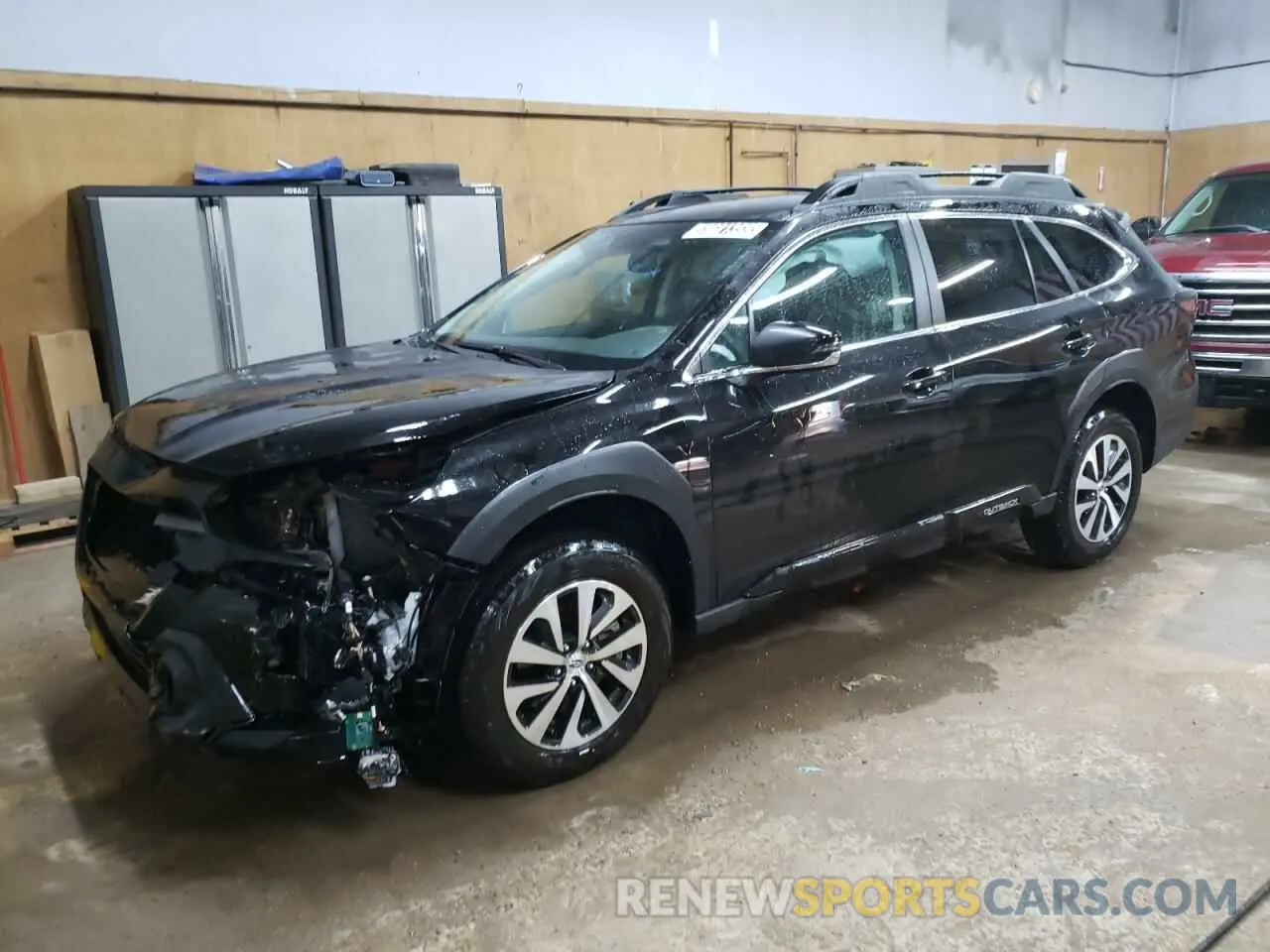 1 Photograph of a damaged car 4S4BTADC6S3213459 SUBARU OUTBACK 2025
