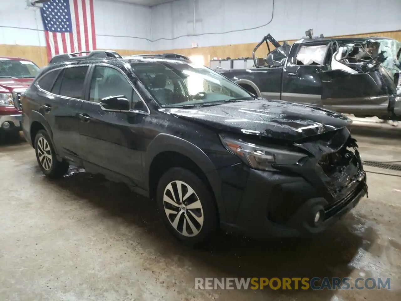 4 Photograph of a damaged car 4S4BTADC6S3213459 SUBARU OUTBACK 2025