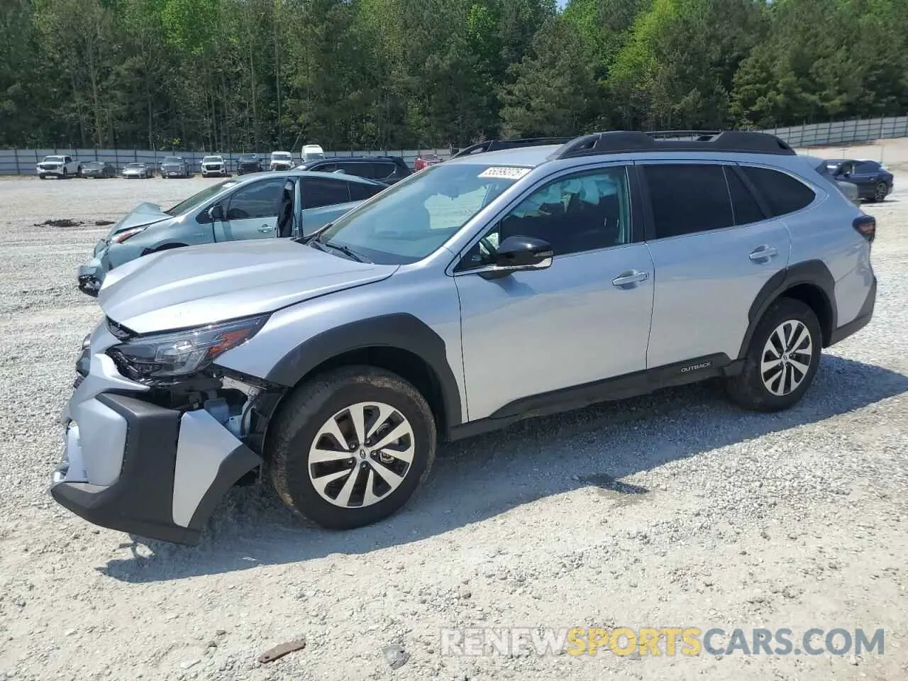 1 Photograph of a damaged car 4S4BTADC7S3118392 SUBARU OUTBACK 2025