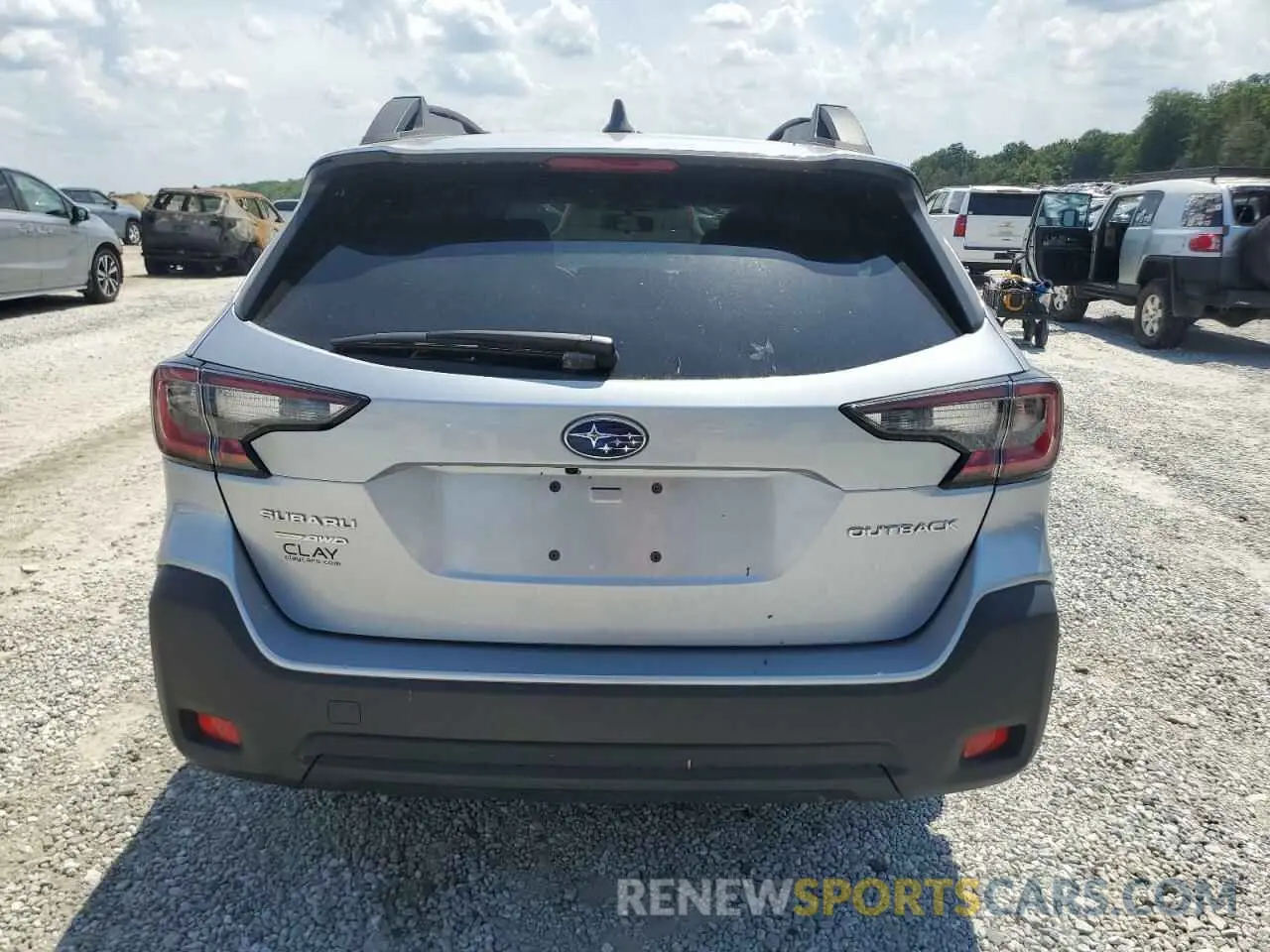 6 Photograph of a damaged car 4S4BTADC7S3118392 SUBARU OUTBACK 2025
