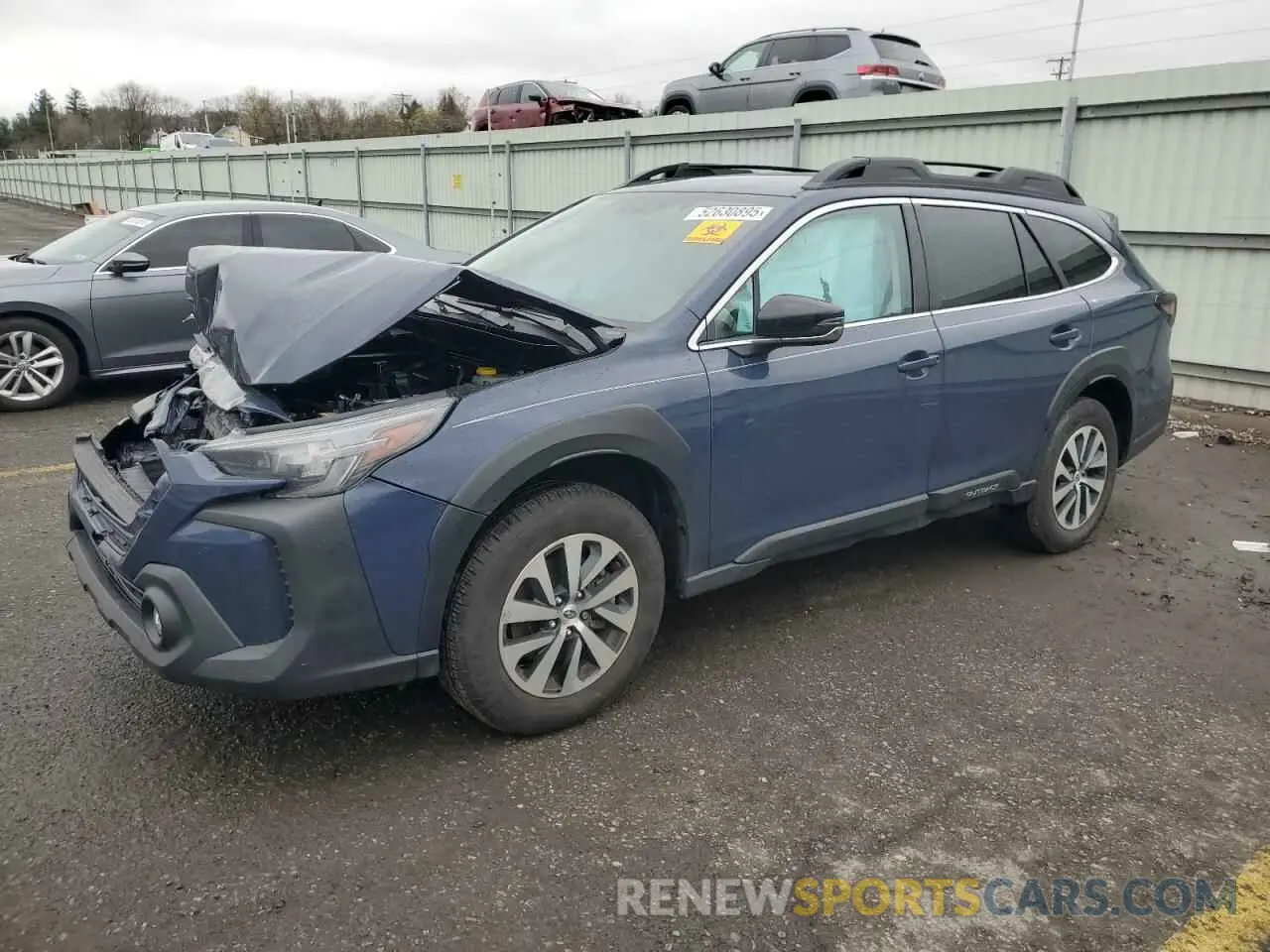1 Photograph of a damaged car 4S4BTADC7S3180407 SUBARU OUTBACK 2025