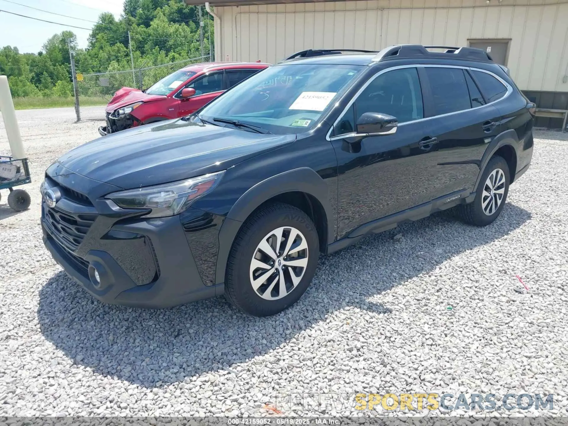 2 Photograph of a damaged car 4S4BTADC8S3191528 SUBARU OUTBACK 2025