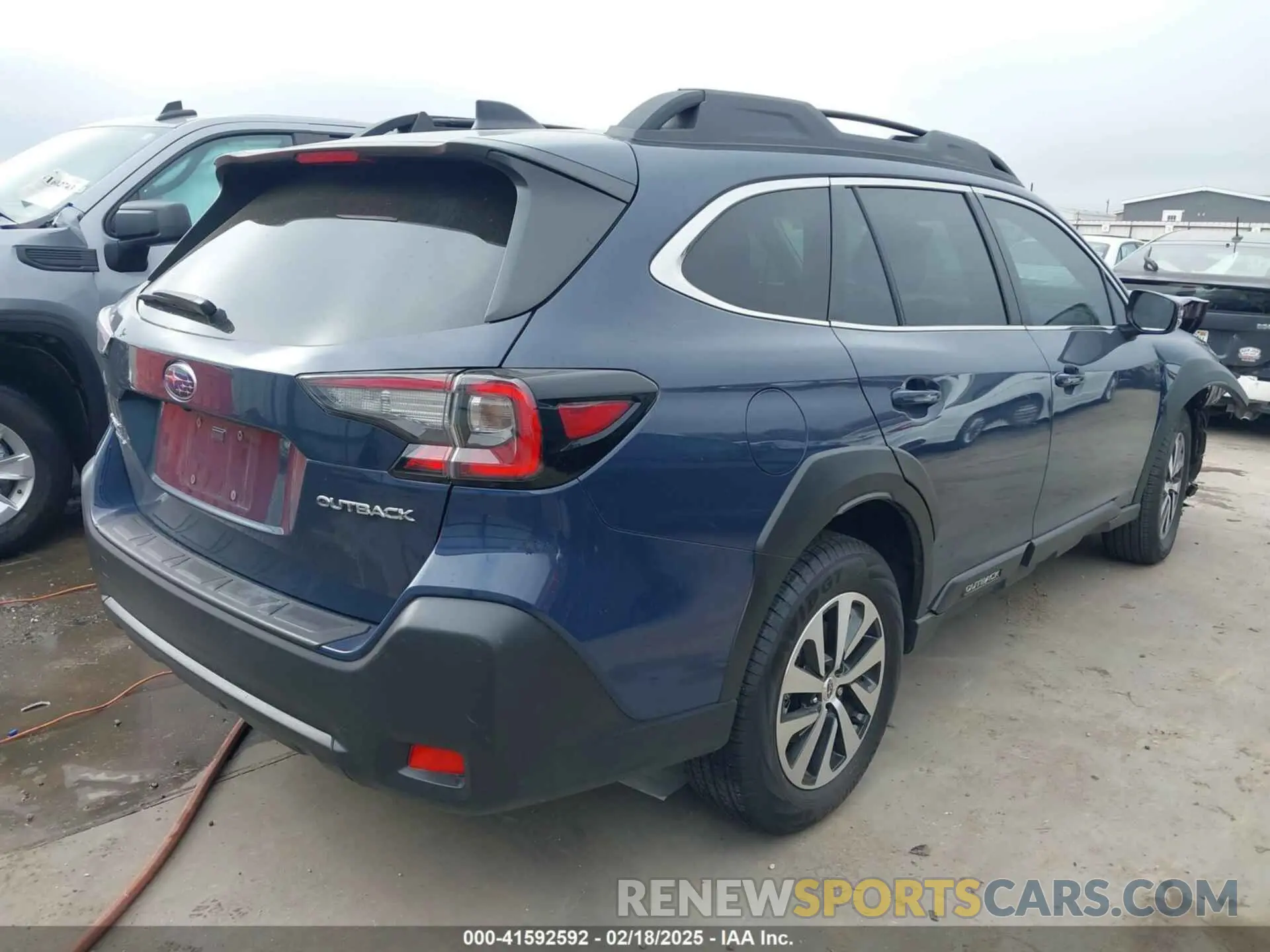 4 Photograph of a damaged car 4S4BTADCXS3160751 SUBARU OUTBACK 2025