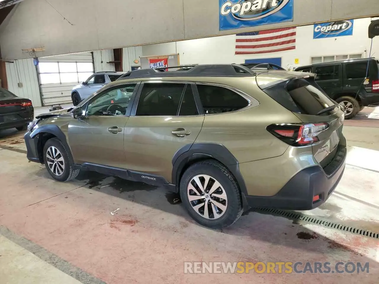 2 Photograph of a damaged car 4S4BTAFC1S3127649 SUBARU OUTBACK 2025