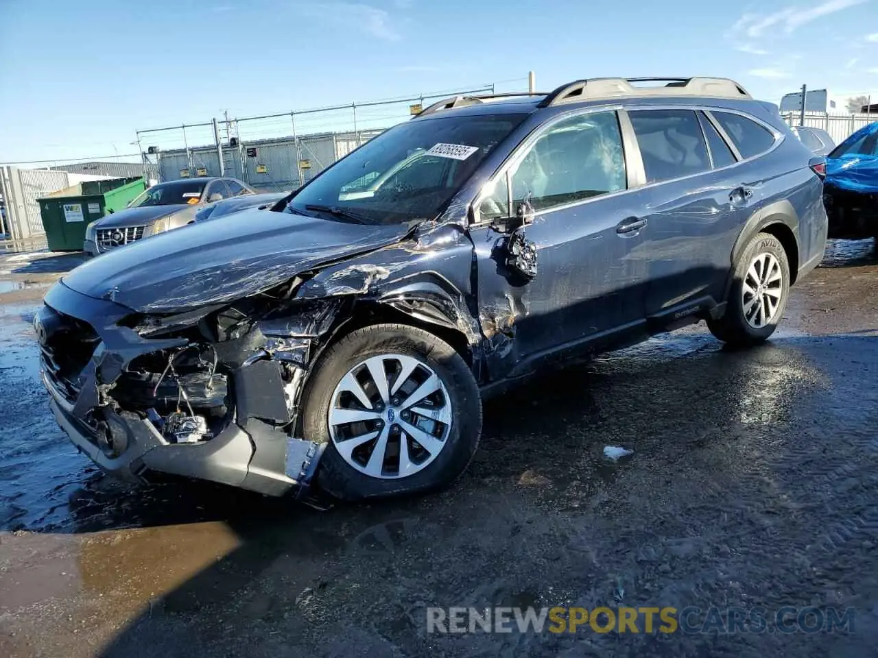 1 Photograph of a damaged car 4S4BTAFC1S3164443 SUBARU OUTBACK 2025