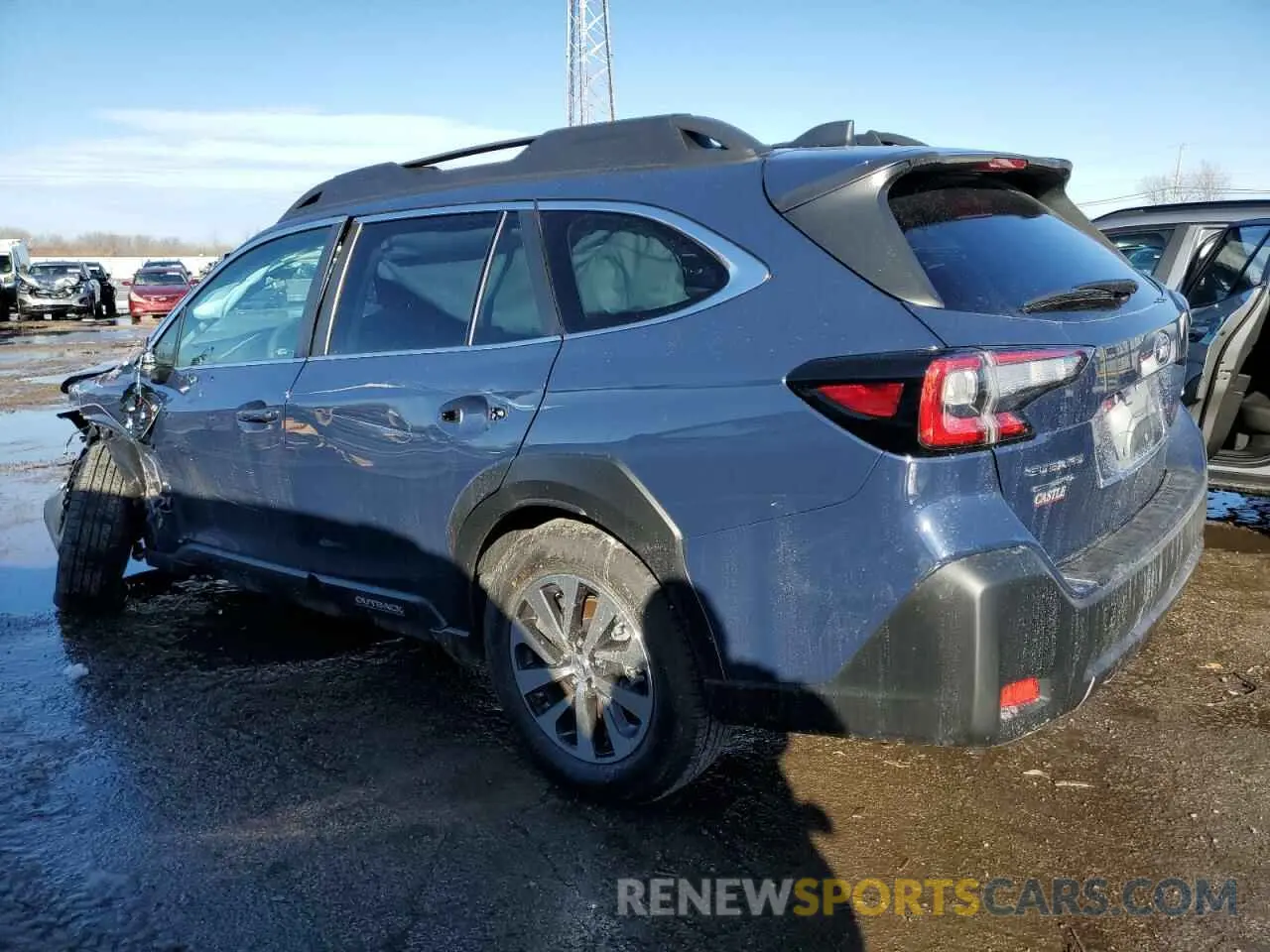 2 Photograph of a damaged car 4S4BTAFC1S3164443 SUBARU OUTBACK 2025