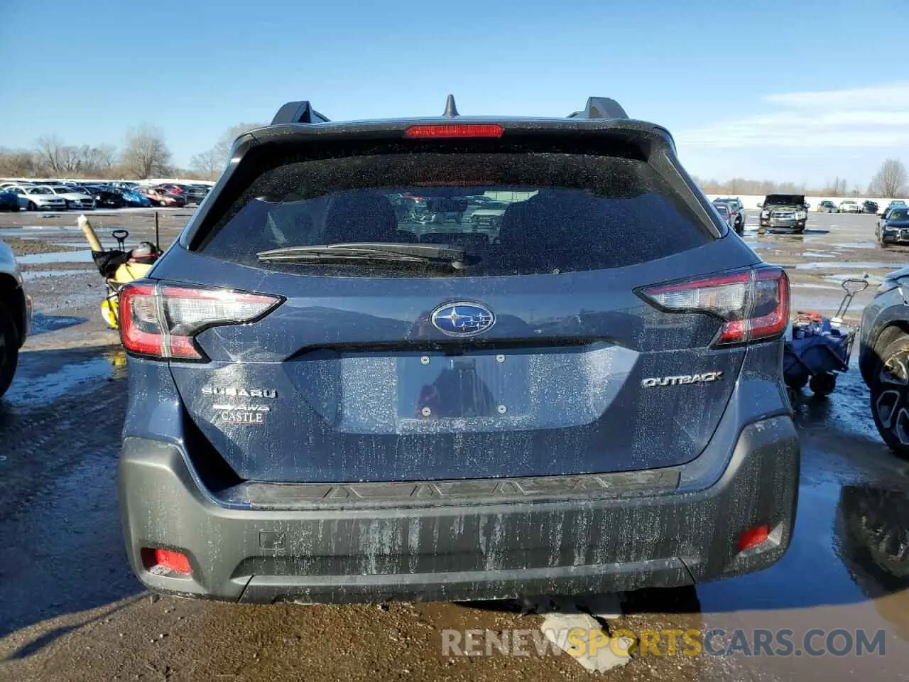 6 Photograph of a damaged car 4S4BTAFC1S3164443 SUBARU OUTBACK 2025