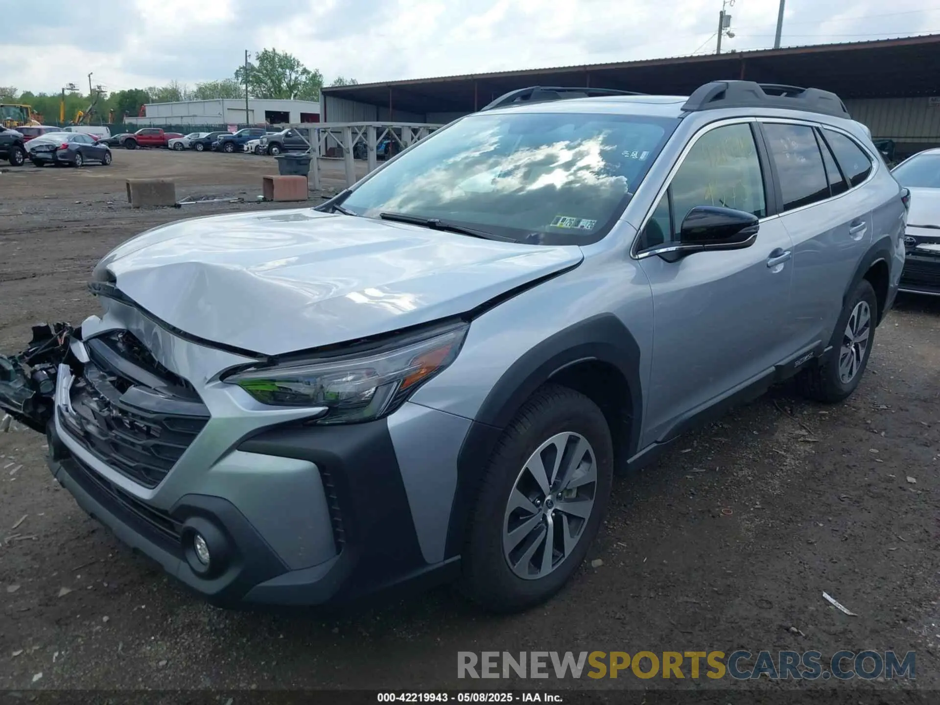 2 Photograph of a damaged car 4S4BTAFC3S3227431 SUBARU OUTBACK 2025