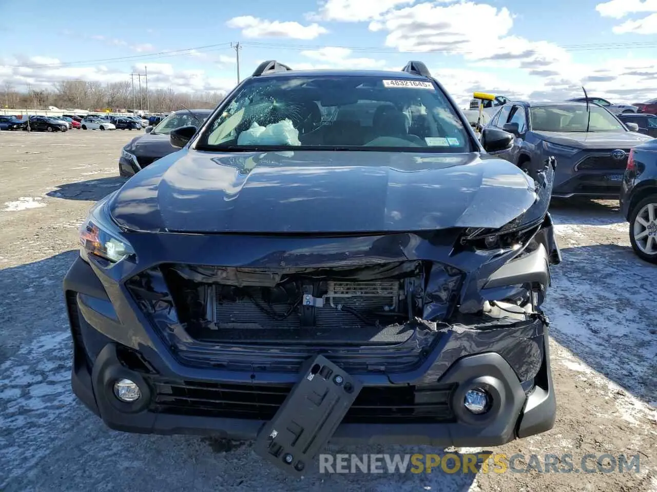 5 Photograph of a damaged car 4S4BTAFC4S3136104 SUBARU OUTBACK 2025