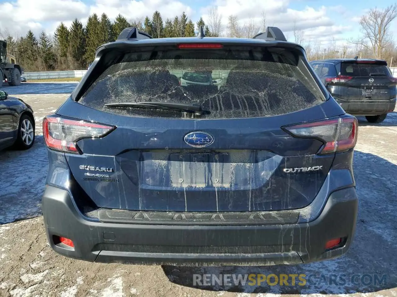 6 Photograph of a damaged car 4S4BTAFC4S3136104 SUBARU OUTBACK 2025