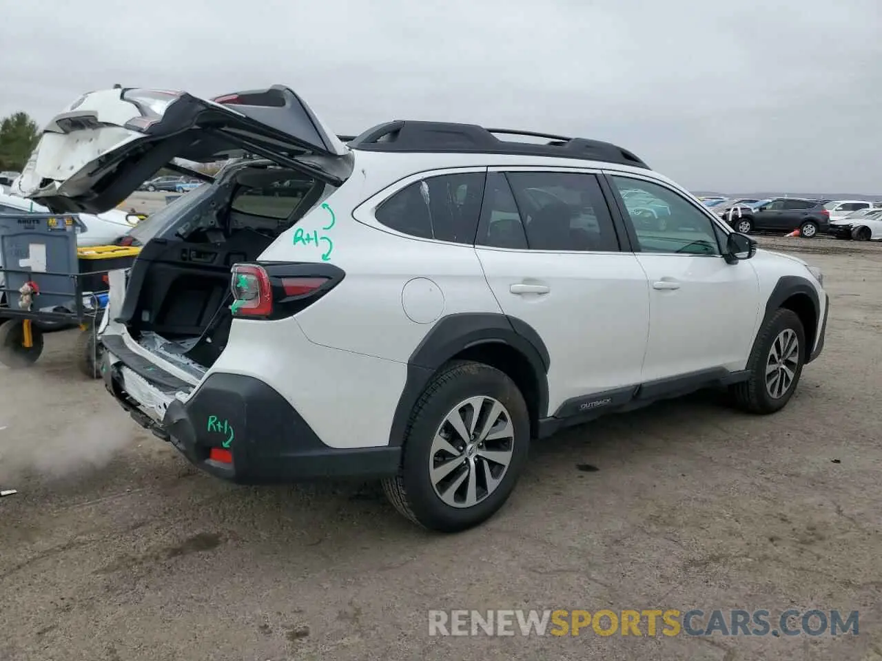 3 Photograph of a damaged car 4S4BTAFC5S3166549 SUBARU OUTBACK 2025