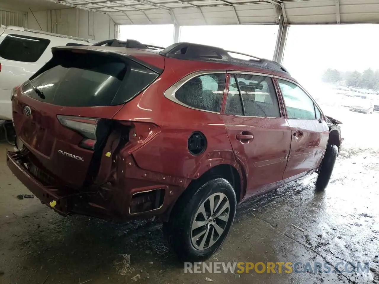 3 Photograph of a damaged car 4S4BTAFC7S3116171 SUBARU OUTBACK 2025