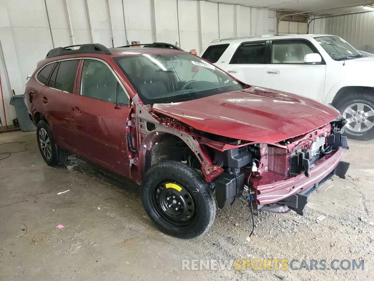 4 Photograph of a damaged car 4S4BTAFC7S3116171 SUBARU OUTBACK 2025