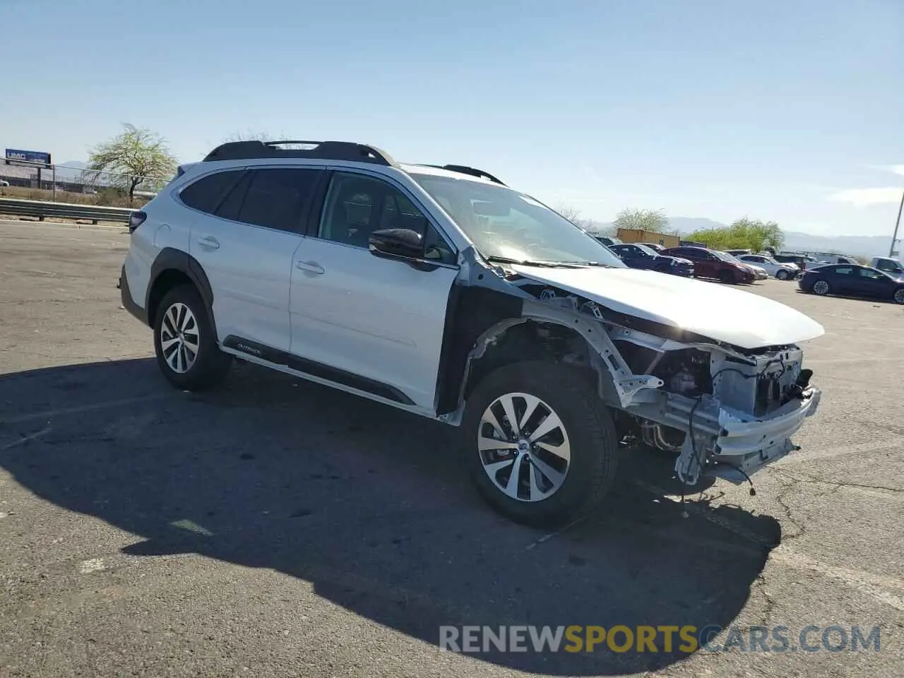 4 Photograph of a damaged car 4S4BTAFC7S3150871 SUBARU OUTBACK 2025