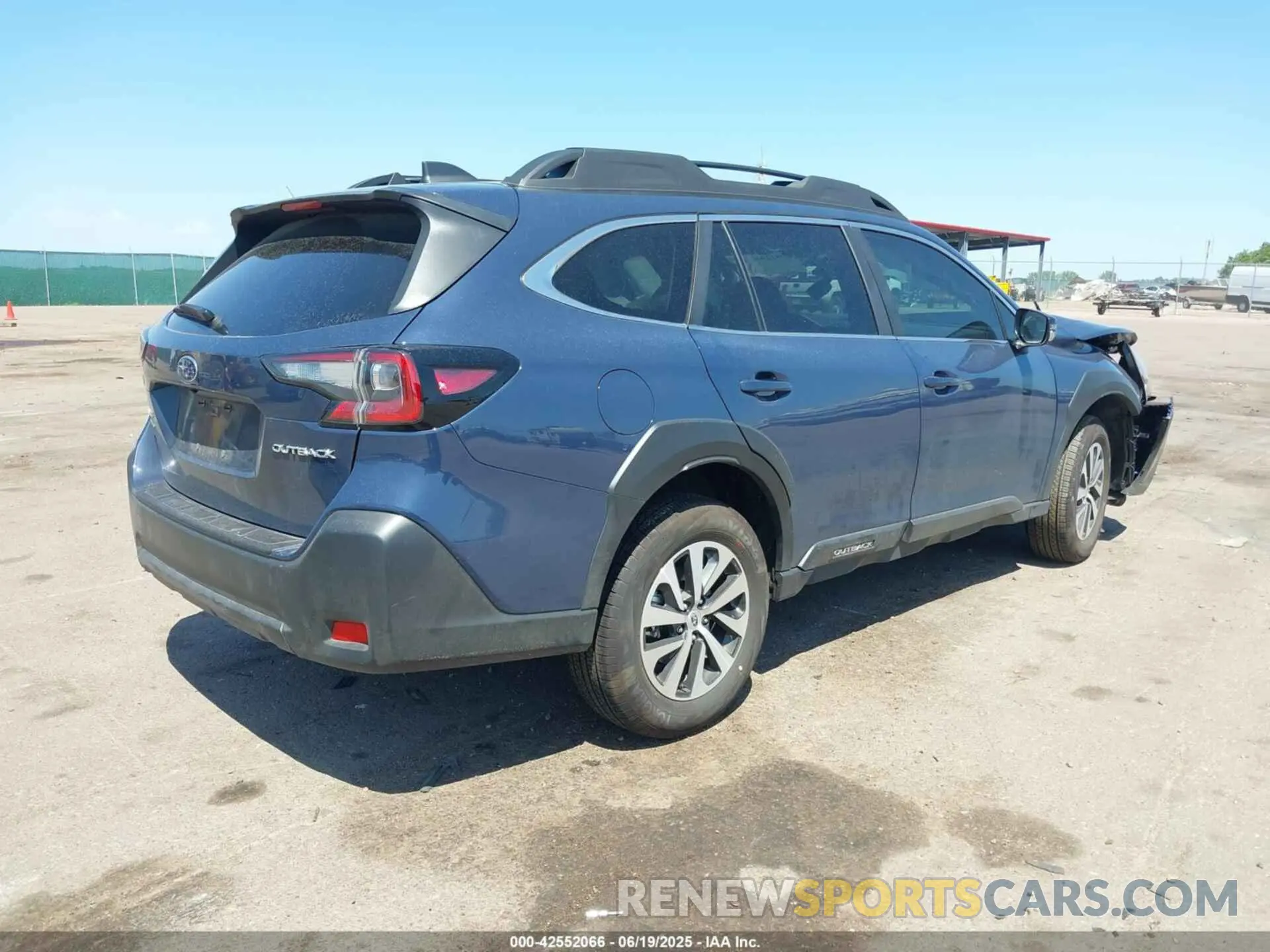 4 Photograph of a damaged car 4S4BTAFC8S3215842 SUBARU OUTBACK 2025