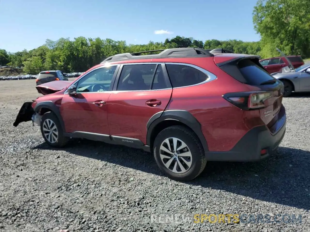 2 Photograph of a damaged car 4S4BTAFC9S3153724 SUBARU OUTBACK 2025