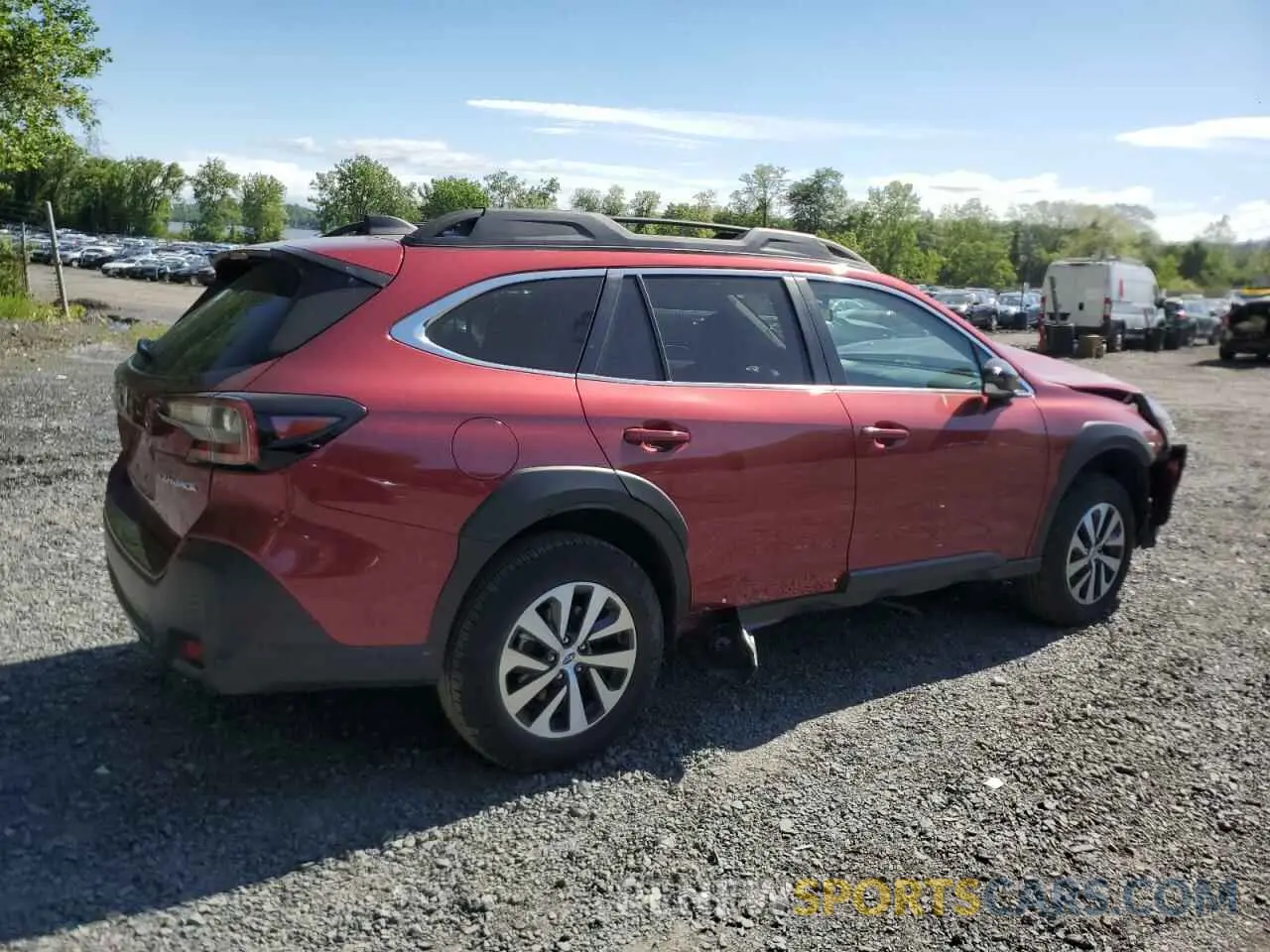 3 Photograph of a damaged car 4S4BTAFC9S3153724 SUBARU OUTBACK 2025