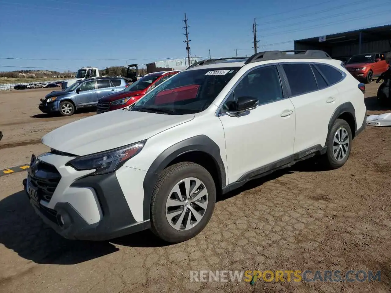 1 Photograph of a damaged car 4S4BTAFCXS3130047 SUBARU OUTBACK 2025