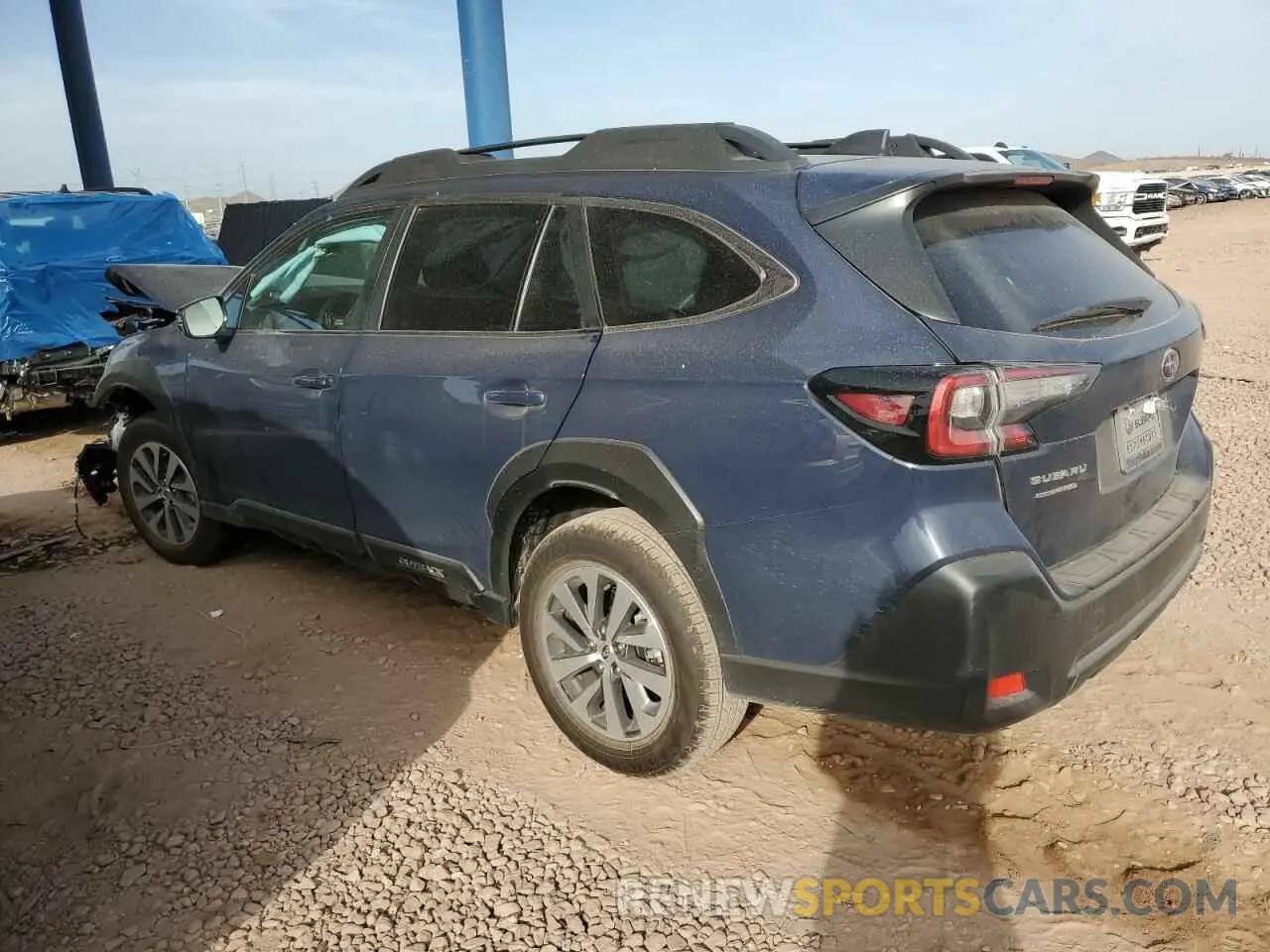 2 Photograph of a damaged car 4S4BTAFCXS3186697 SUBARU OUTBACK 2025