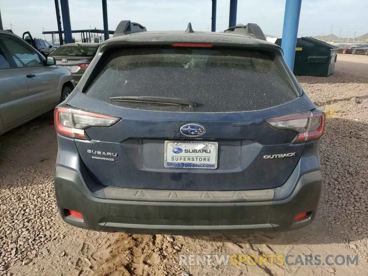 6 Photograph of a damaged car 4S4BTAFCXS3186697 SUBARU OUTBACK 2025