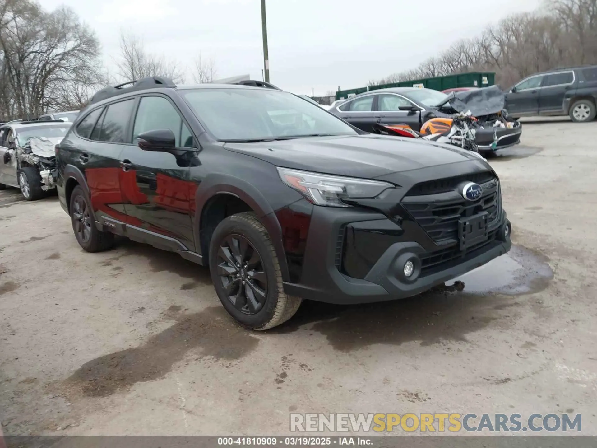1 Photograph of a damaged car 4S4BTALC2S3118530 SUBARU OUTBACK 2025