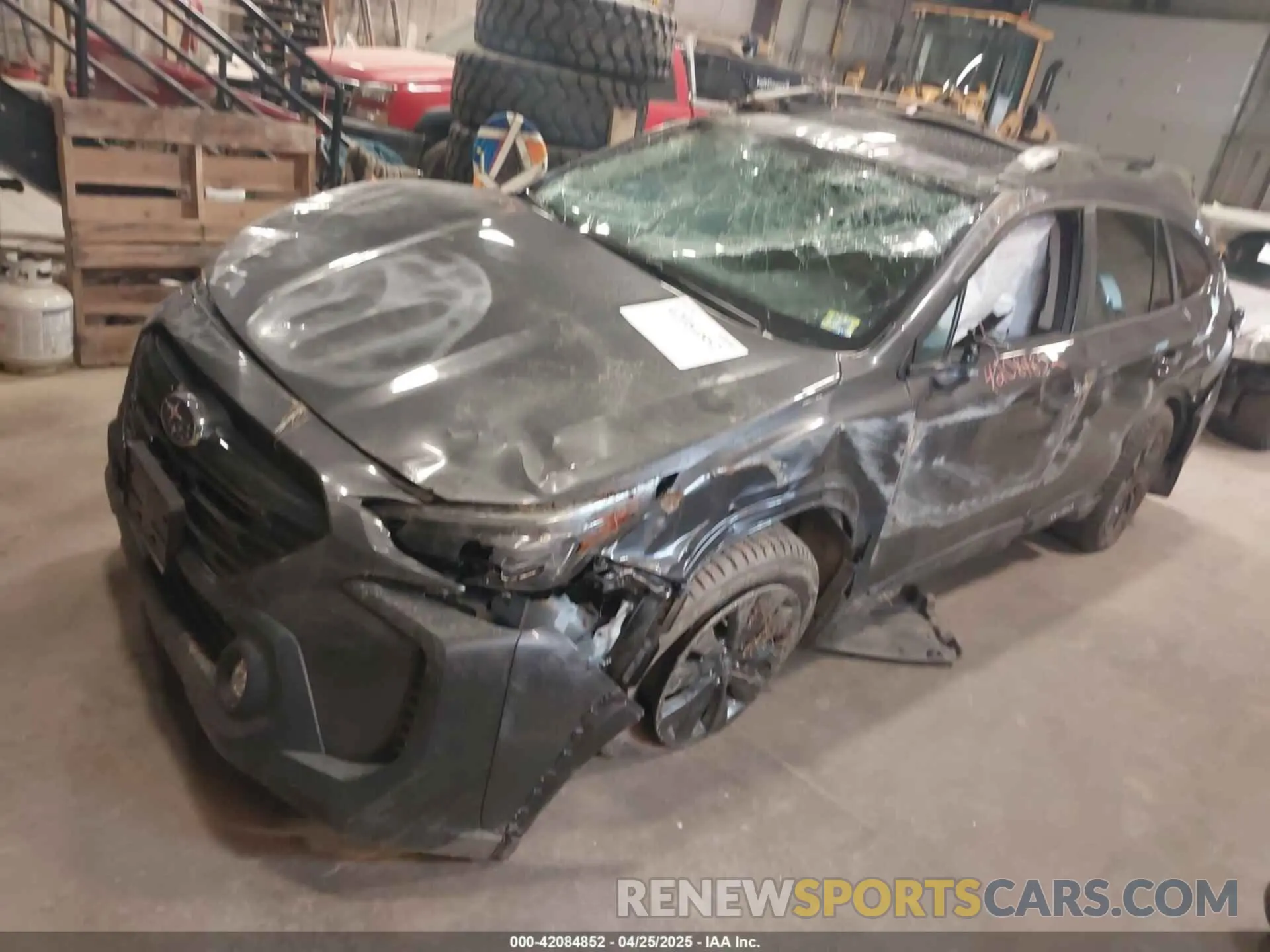 2 Photograph of a damaged car 4S4BTALC2S3132766 SUBARU OUTBACK 2025