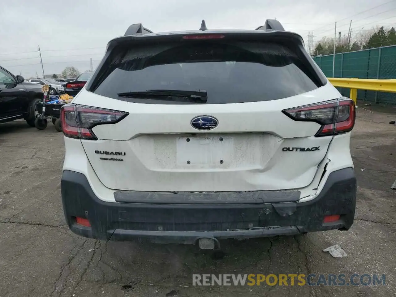 6 Photograph of a damaged car 4S4BTALC3S3119489 SUBARU OUTBACK 2025