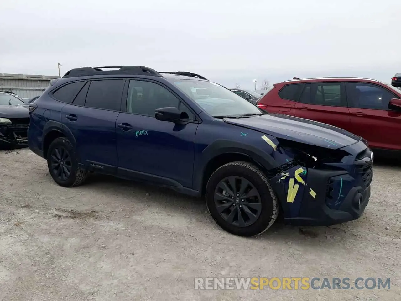 4 Photograph of a damaged car 4S4BTALC3S3141167 SUBARU OUTBACK 2025