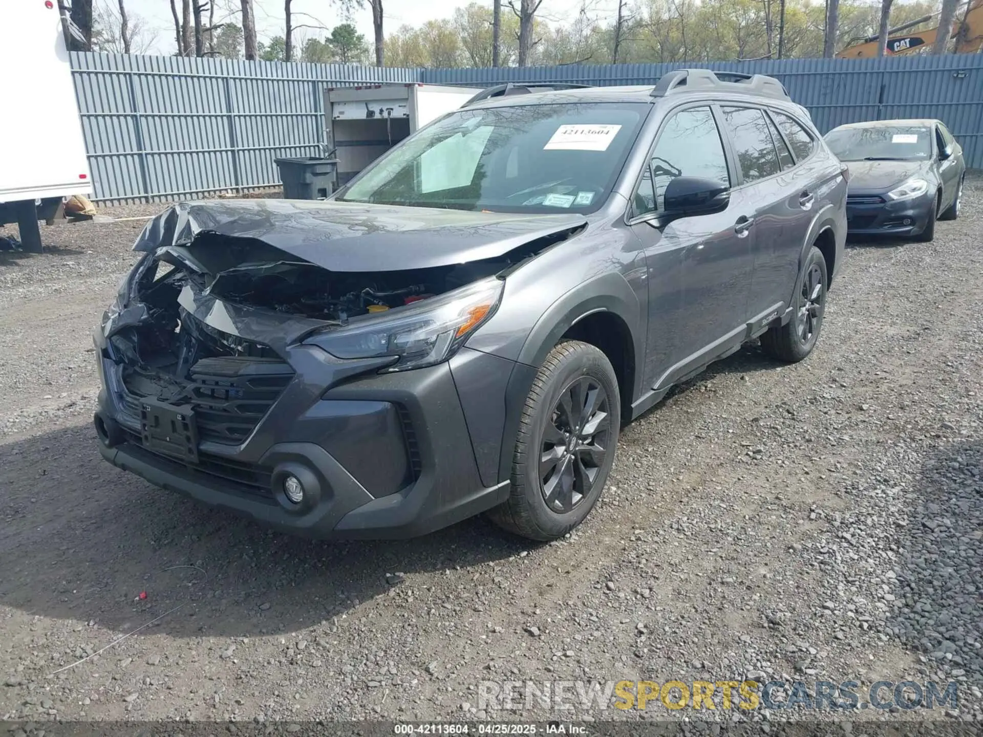 2 Photograph of a damaged car 4S4BTALC4S3211355 SUBARU OUTBACK 2025