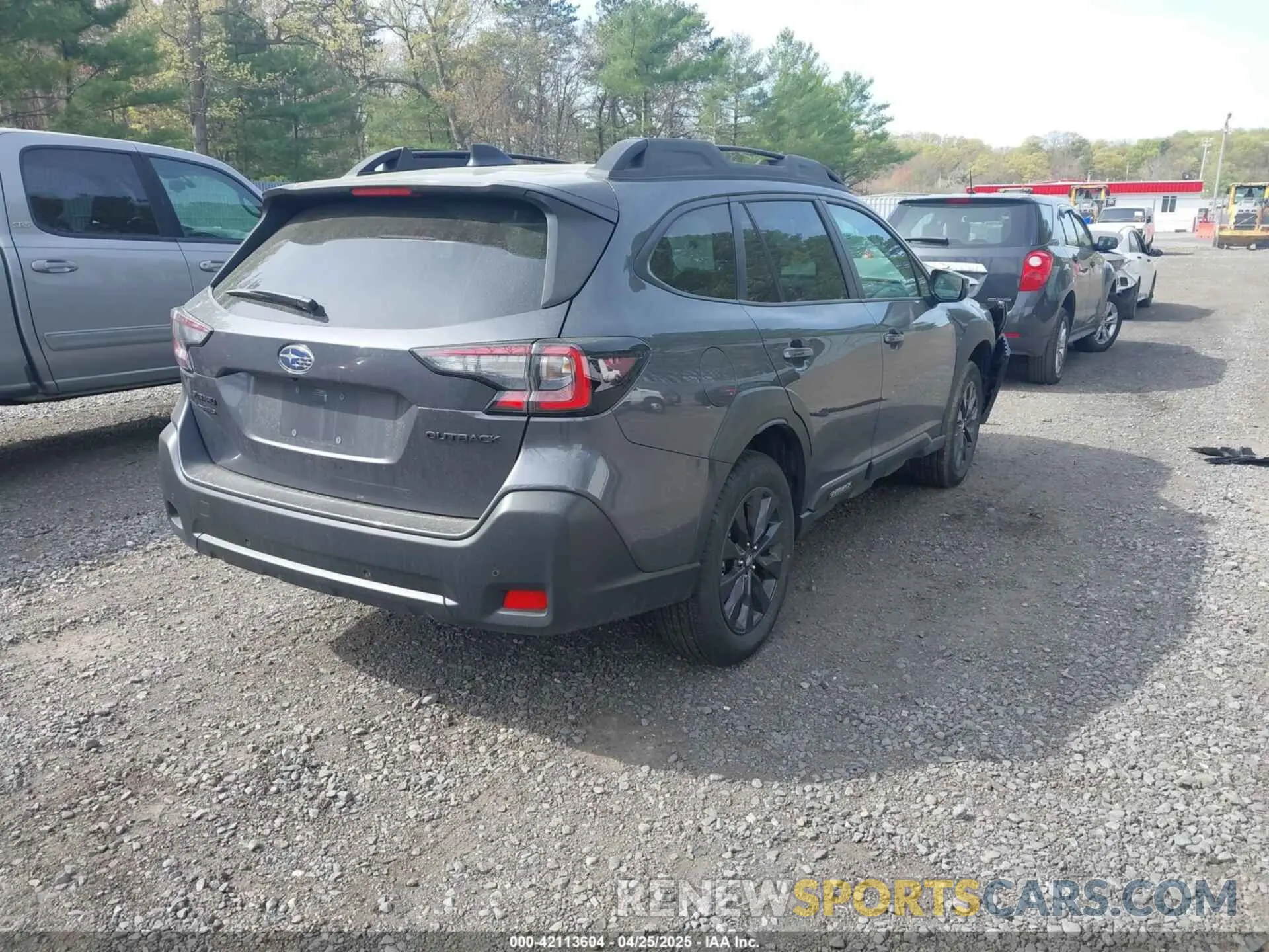 4 Photograph of a damaged car 4S4BTALC4S3211355 SUBARU OUTBACK 2025