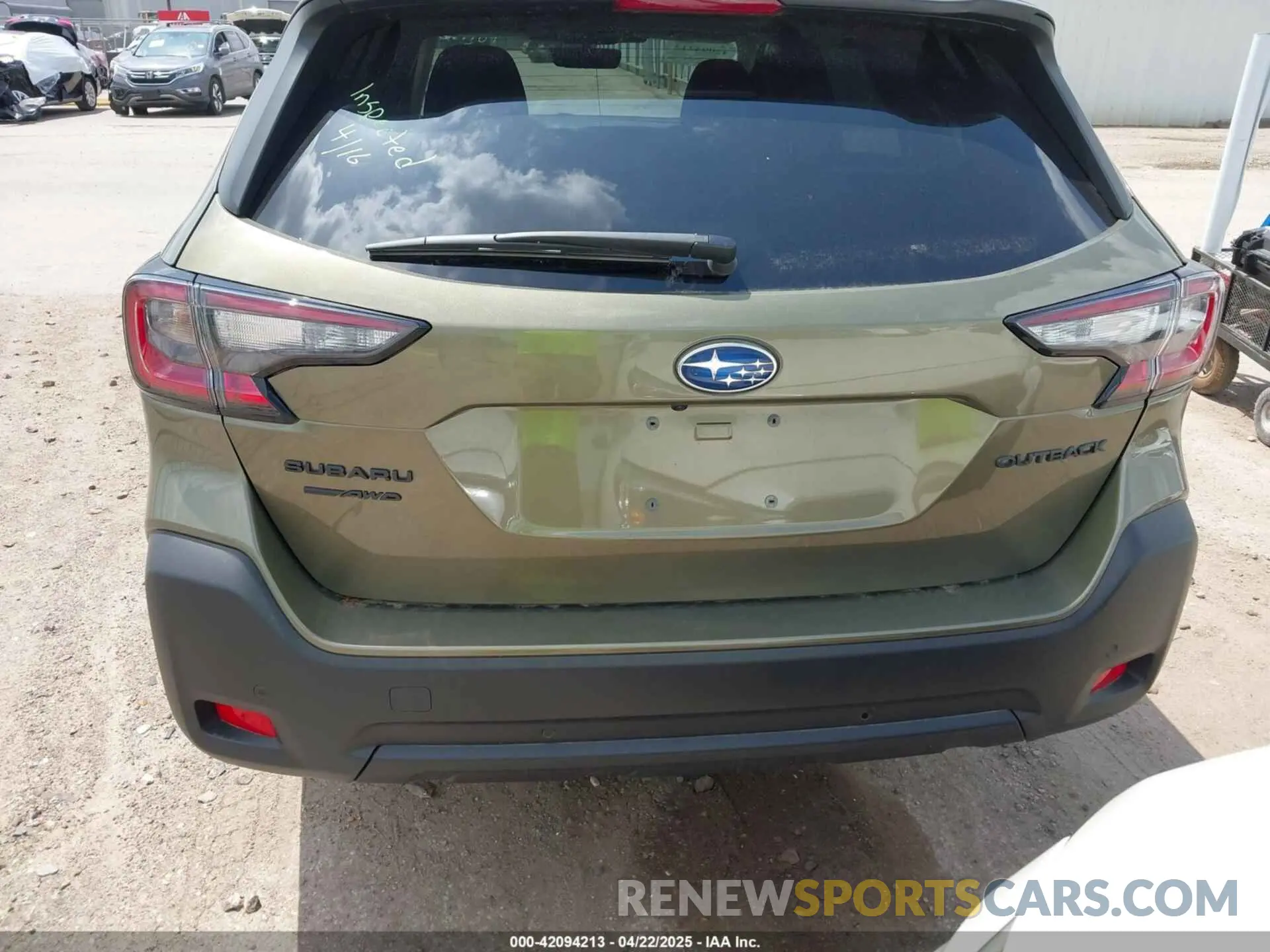 16 Photograph of a damaged car 4S4BTALC4S3220170 SUBARU OUTBACK 2025
