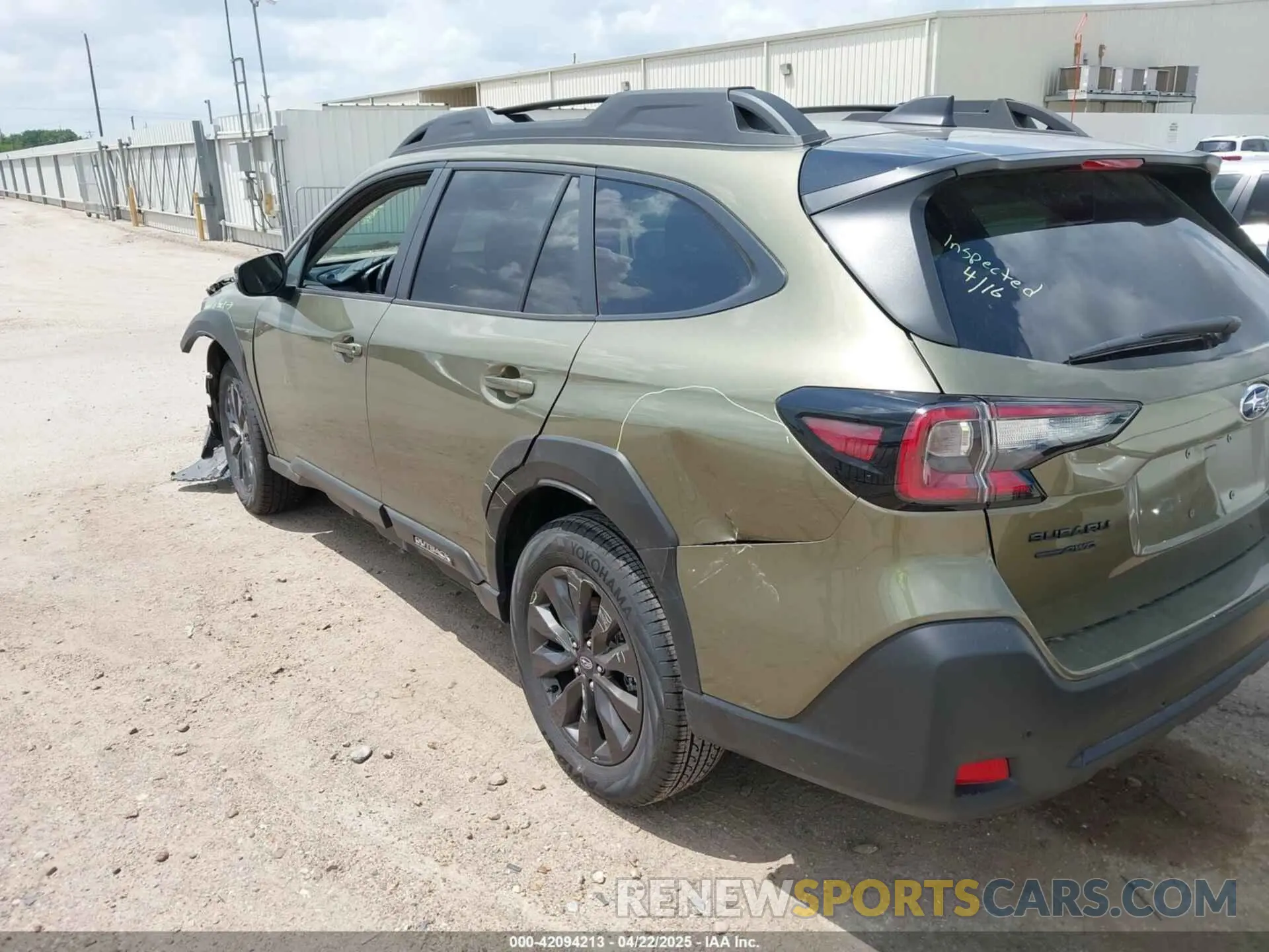3 Photograph of a damaged car 4S4BTALC4S3220170 SUBARU OUTBACK 2025