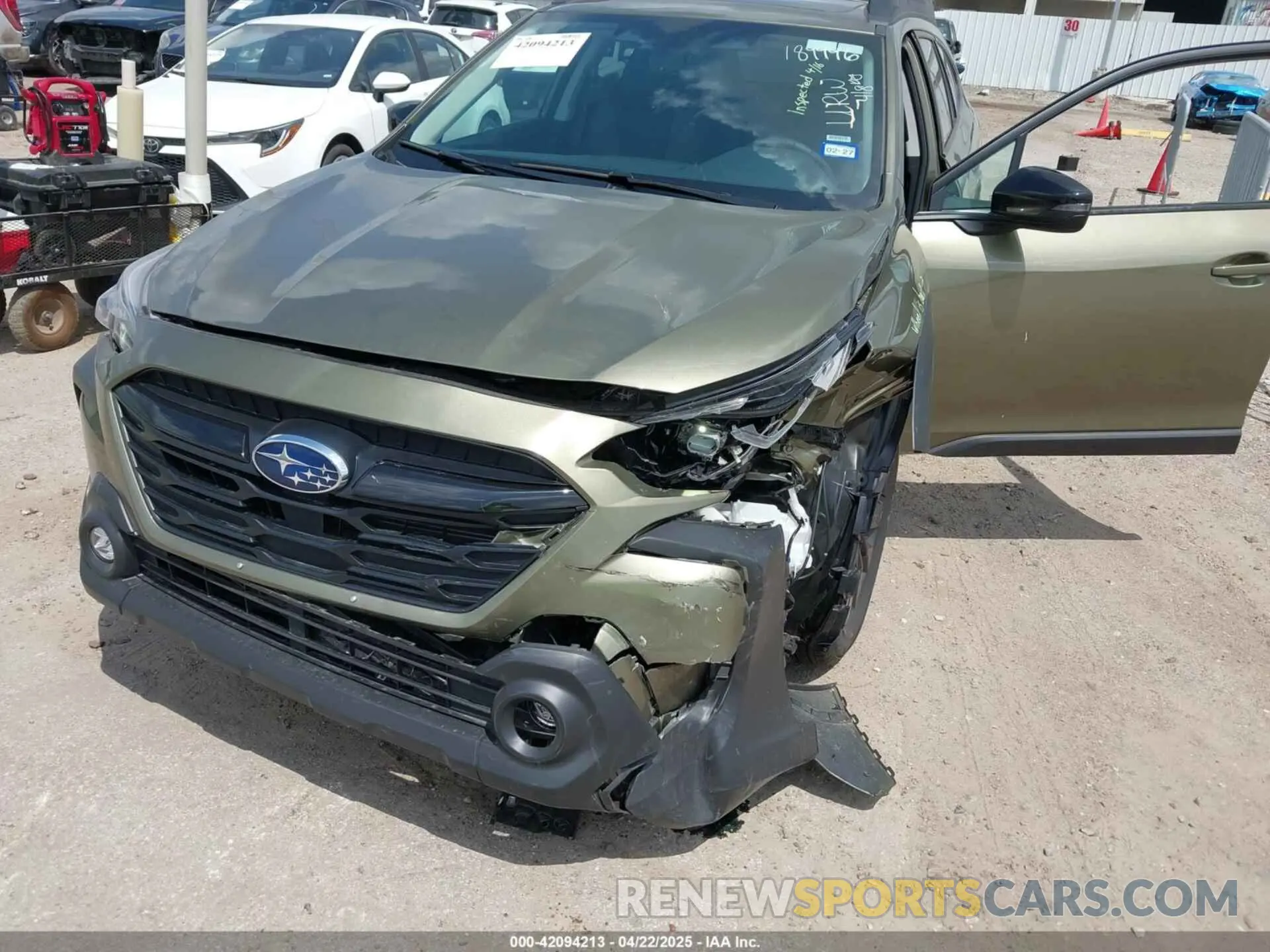 6 Photograph of a damaged car 4S4BTALC4S3220170 SUBARU OUTBACK 2025
