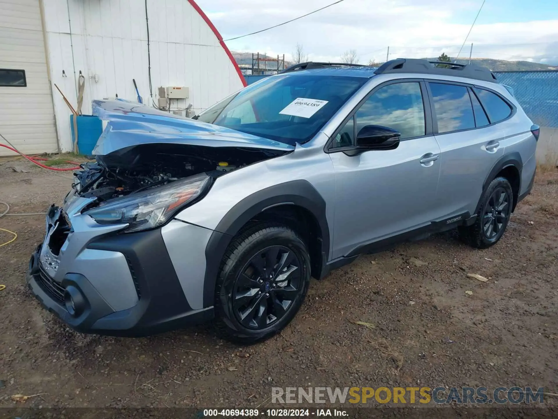 2 Photograph of a damaged car 4S4BTALC6S3106364 SUBARU OUTBACK 2025