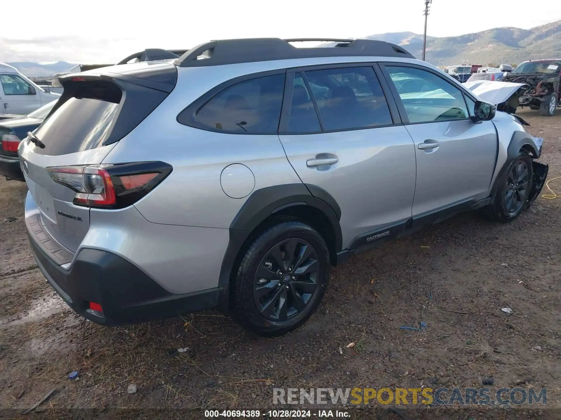 4 Photograph of a damaged car 4S4BTALC6S3106364 SUBARU OUTBACK 2025